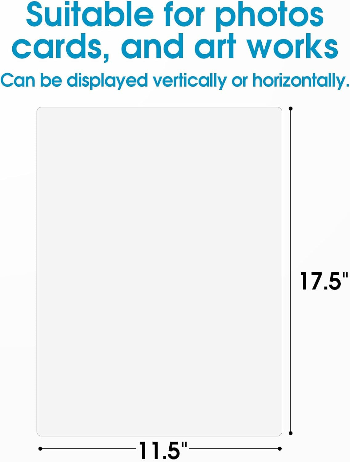 Laminating Sheets Thermal Laminate Pouches, Hold 11 X 17 Inch Sheet 25 Pack, 5 Mil Clear Laminated Pouch 11.5 X 17.5 Inch Lamination Paper for Laminator, round Corner, Home & Office